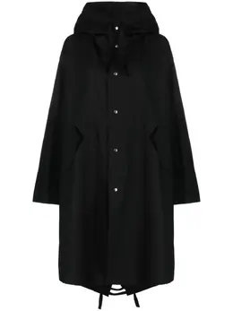 Jil Sander: Пальто с принтом 