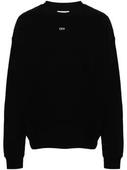 Off-White: Свитшот с принтом 