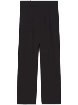 Proenza Schouler White Label: Чёрные брюки 