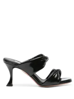 Aquazzura: Чёрные сандалии 