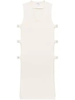 Courrèges: Джинсовое платье 