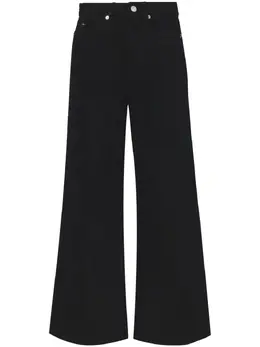 Proenza Schouler White Label: Чёрные джинсы 