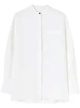 Jil Sander: Льняная рубашка 