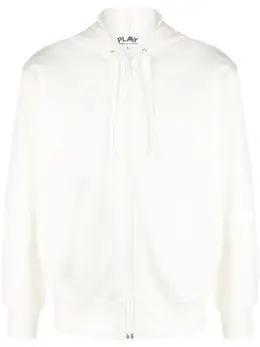 Comme Des Garçons Play: Белая толстовка 