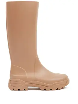 Maison Margiela: Коричневые ботинки  Tabi