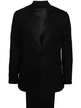 Lardini: Чёрный костюм 