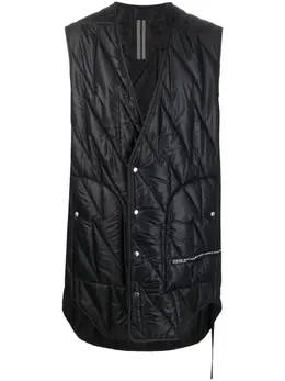 Rick Owens DRKSHDW: Стёганый жилет 