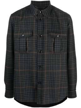 Brioni: Рубашка в клетку 