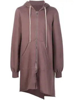 Rick Owens DRKSHDW: Пуховик с капюшоном 