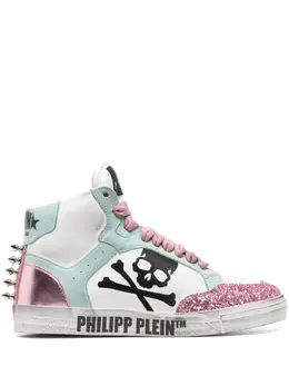 Philipp Plein: Белые кроссовки  TM