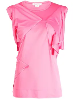Comme Des Garçons: Розовая майка 