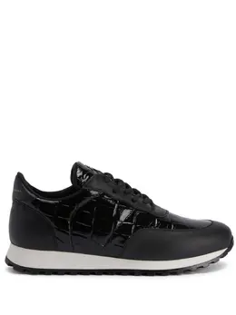 Giuseppe Zanotti: Чёрные кроссовки  Jimi Running