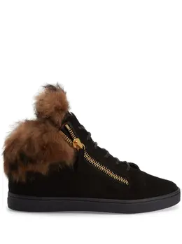 Giuseppe Zanotti: Чёрные кроссовки  Kriss Winter