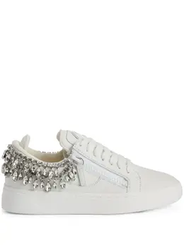 Giuseppe Zanotti: Белые кроссовки 