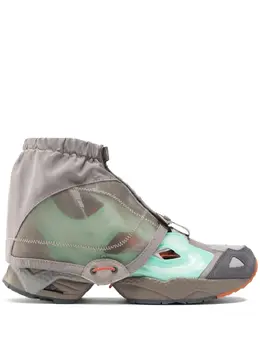 Reebok: Зелёные кроссовки  InstaPump Fury