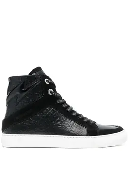 Zadig&Voltaire: Чёрные кроссовки 