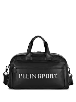 Plein Sport: Чёрная спортивная сумка 