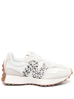 New Balance: Белые кроссовки  327