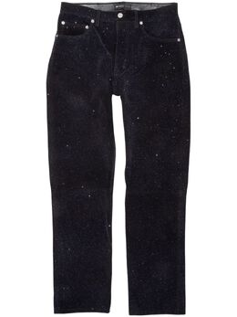 Purple Brand: Кожаные брюки 