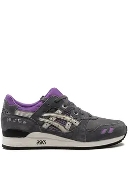 ASICS: Тёмные кроссовки  Gel-Lyte 3