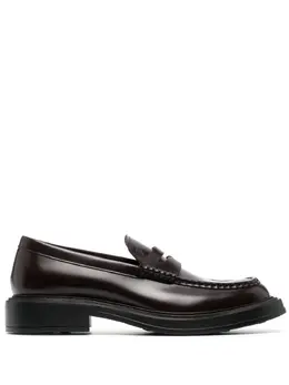 Tod's: Бордовые туфли 
