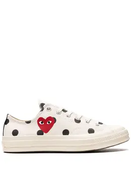 Converse: Белые кроссовки  Chuck 70 Ox