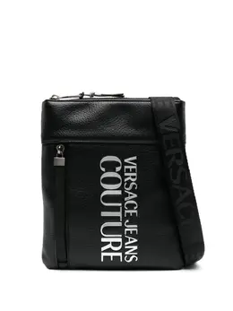 Versace Jeans Couture: Чёрная сумка 