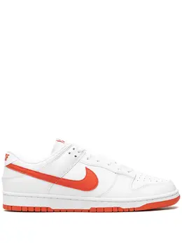 Nike: Белые кроссовки  Dunk Low Retro