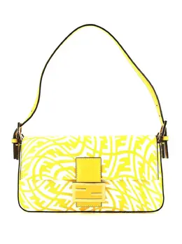 Fendi Pre-Owned: Жёлтая сумка 