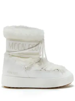 Moon Boot: Белые ботинки 