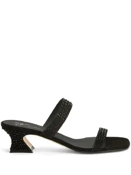 Giuseppe Zanotti: Чёрные сандалии 