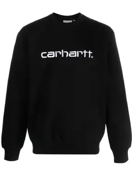 Carhartt WIP: Чёрный свитшот 