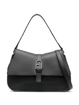 Furla: Чёрная сумка 