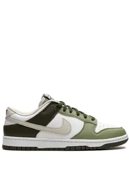 Nike: Светлые кроссовки  Dunk Low