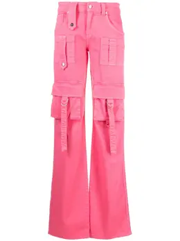 Blumarine: Расклешённые джинсы 