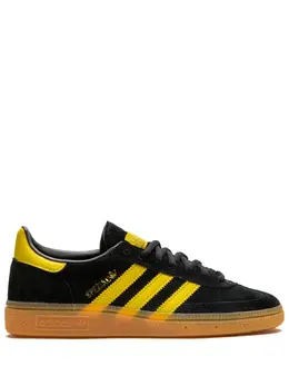 adidas: Чёрные кроссовки  Handball Spezial