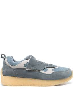 Clarks Originals: Голубые кроссовки 