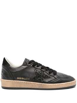 Golden Goose: Чёрные кроссовки  Ball Star