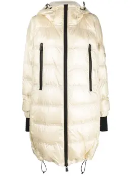 Moncler Grenoble: Светлый пуховик 