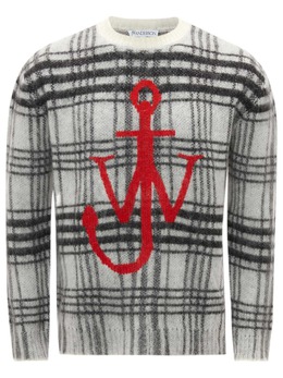 JW Anderson: Белый свитер 