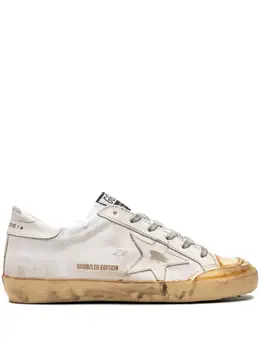 Golden Goose: Белые кроссовки  Super Star