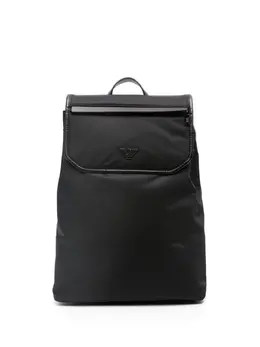 Emporio Armani: Чёрный рюкзак 