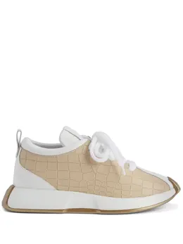 Giuseppe Zanotti: Бежевые кроссовки  Ferox