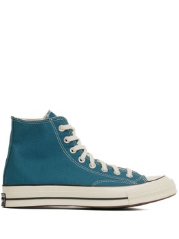 Converse: Голубые кроссовки  Chuck 70