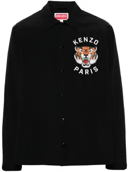 Kenzo: Куртка  Tiger с тигровым принтом