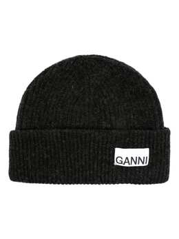 GANNI: Чёрная шапка 