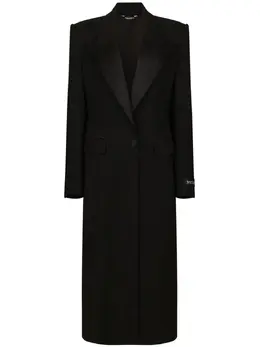 Dolce & Gabbana: Однобортное пальто 
