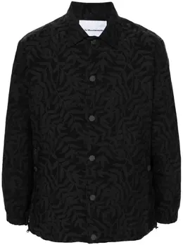 White Mountaineering: Жаккардовая рубашка 