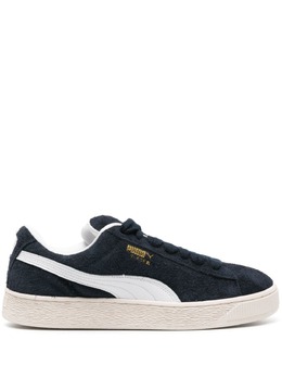 PUMA: Синие кроссовки  Suede