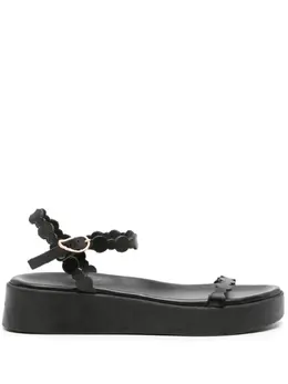 Ancient Greek Sandals: Чёрные сандалии 